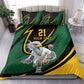Secretary Bird South Africa Cricket Custom Bedding Set Unique Pattern