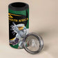 Secretary Bird South Africa Cricket Custom 4 in 1 Can Cooler Tumbler Unique Pattern