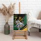 Secretary Bird South Africa Cricket Custom Canvas Wall Art Unique Pattern
