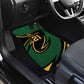 Secretary Bird South Africa Cricket Custom Car Mats Unique Pattern