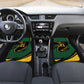 Secretary Bird South Africa Cricket Custom Car Mats Unique Pattern
