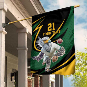 Secretary Bird South Africa Cricket Custom Garden Flag Unique Pattern