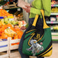 Secretary Bird South Africa Cricket Custom Grocery Bag Unique Pattern