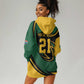 Secretary Bird South Africa Cricket Custom Hoodie Dress Unique Pattern