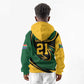 Secretary Bird South Africa Cricket Custom Kid Hoodie Unique Pattern