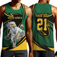 Secretary Bird South Africa Cricket Custom Men Tank Top Unique Pattern