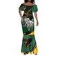 Secretary Bird South Africa Cricket Custom Mermaid Dress Unique Pattern