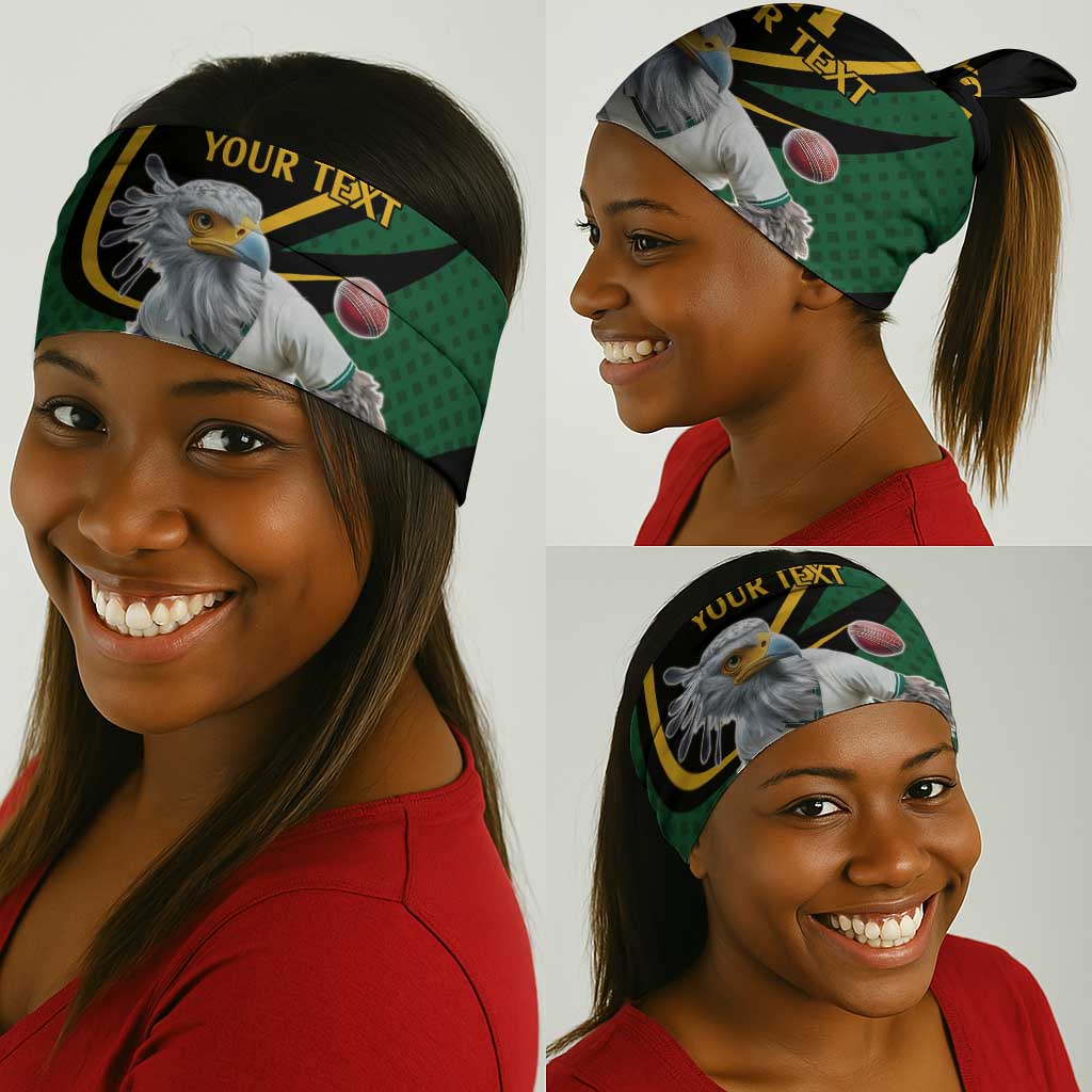 Secretary Bird South Africa Cricket Custom Neck Gaiter Unique Pattern LT9