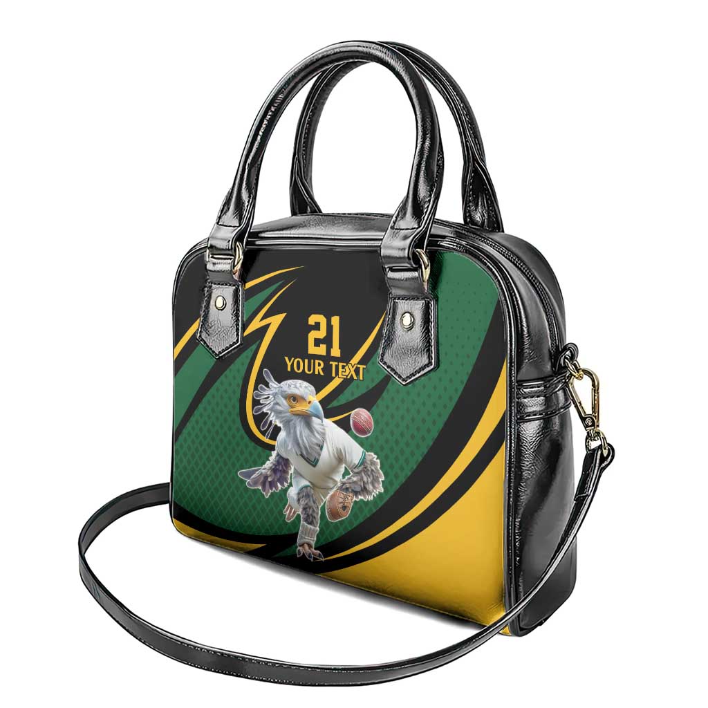 Secretary Bird South Africa Cricket Custom Shoulder Handbag Unique Pattern