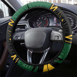 Secretary Bird South Africa Cricket Steering Wheel Cover Unique Pattern