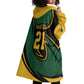 Secretary Bird South Africa Cricket Custom Wearable Blanket Hoodie Unique Pattern