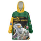 Secretary Bird South Africa Cricket Custom Wearable Blanket Hoodie Unique Pattern