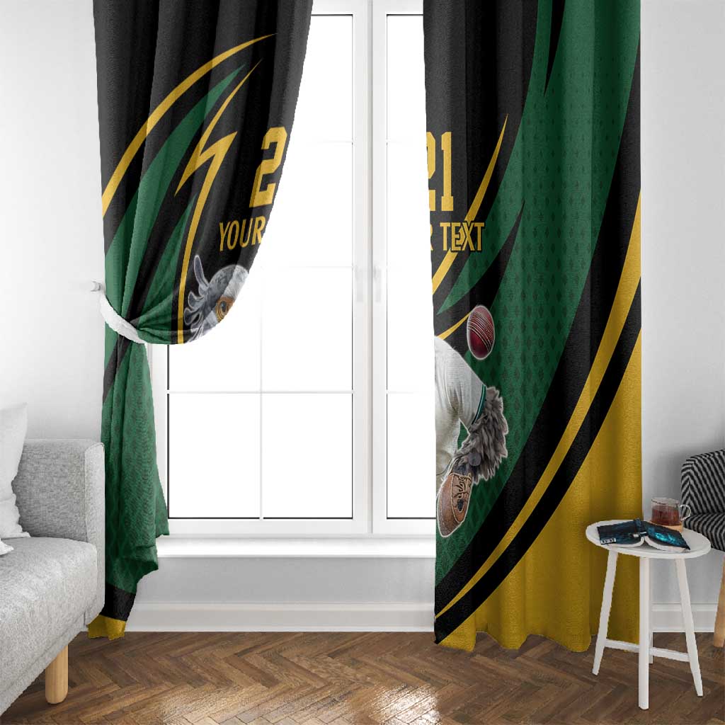 Secretary Bird South Africa Cricket Custom Window Curtain Unique Pattern