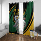 Secretary Bird South Africa Cricket Custom Window Curtain Unique Pattern