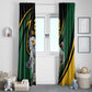 Secretary Bird South Africa Cricket Custom Window Curtain Unique Pattern