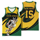 Springbok South Africa Cricket Custom Basketball Jersey Unique Pattern - African Pride