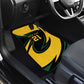 Springbok South Africa Cricket Custom Car Mats Unique Pattern