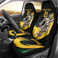 Springbok South Africa Cricket Custom Car Seat Cover Unique Pattern