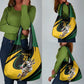 Springbok South Africa Cricket Custom Grocery Bag Unique Pattern