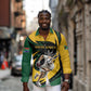 Springbok South Africa Cricket Custom Long Sleeve Button Shirt Unique Pattern