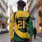 Springbok South Africa Cricket Custom Long Sleeve Button Shirt Unique Pattern