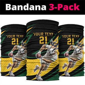 Springbok South Africa Cricket Custom Neck Gaiter Unique Pattern LT9