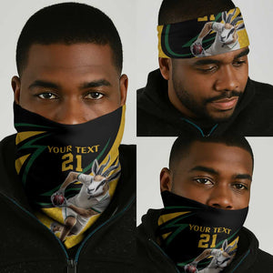 Springbok South Africa Cricket Custom Neck Gaiter Unique Pattern LT9