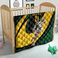 Springbok South Africa Cricket Custom Quilt Unique Pattern