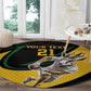 Springbok South Africa Cricket Custom Round Carpet Unique Pattern