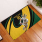 Springbok South Africa Cricket Custom Rubber Doormat Unique Pattern