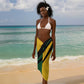 Springbok South Africa Cricket Custom Sarong Unique Pattern