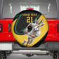 Springbok South Africa Cricket Custom Spare Tire Cover Unique Pattern