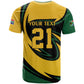 Springbok South Africa Cricket Custom T shirt Unique Pattern