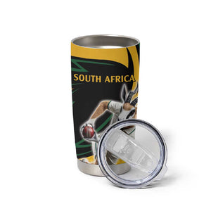 Springbok South Africa Cricket Custom Tumbler Cup Unique Pattern