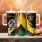 Springbok South Africa Cricket Custom Tumbler With Handle Unique Pattern
