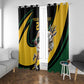 Springbok South Africa Cricket Custom Window Curtain Unique Pattern