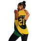 Springbok South Africa Cricket Custom Women Racerback Tank Unique Pattern