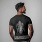 Proud Black Nurse RN T shirt Black African Pattern Stethoscope Dashiki Motif
