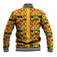 Proud Black Nurse RN Baseball Jacket African Stethoscope Kente Pattern