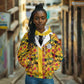 Proud Black Nurse RN Hoodie African Stethoscope Kente Pattern