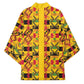 Proud Black Nurse RN Kimono African Stethoscope Kente Pattern