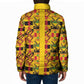 Proud Black Nurse RN Padded Jacket African Stethoscope Kente Pattern