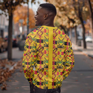 Proud Black Nurse RN Sweatshirt African Stethoscope Kente Pattern