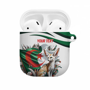 Algeria Fennec Fox Personalized AirPods Case with Algerian Culture and Nature