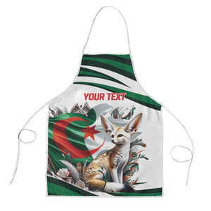 Algeria Fennec Fox Personalized Apron with Algerian Culture and Nature