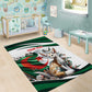 Algeria Fennec Fox Personalized Area Rug with Algerian Culture and Nature