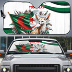 Algeria Fennec Fox Personalized Auto Sun Shade with Algerian Culture and Nature