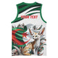 Algeria Fennec Fox Personalized Basketball Jersey with Algerian Culture and Nature LT9