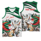 Algeria Fennec Fox Personalized Basketball Jersey with Algerian Culture and Nature - African Pride