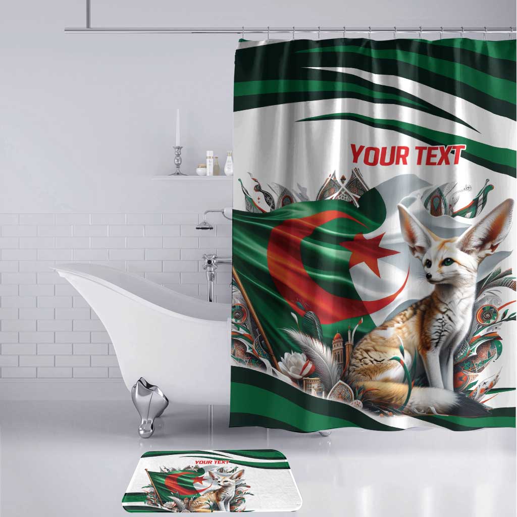 Algeria Fennec Fox Personalized Bathroom Set with Algerian Culture and Nature
